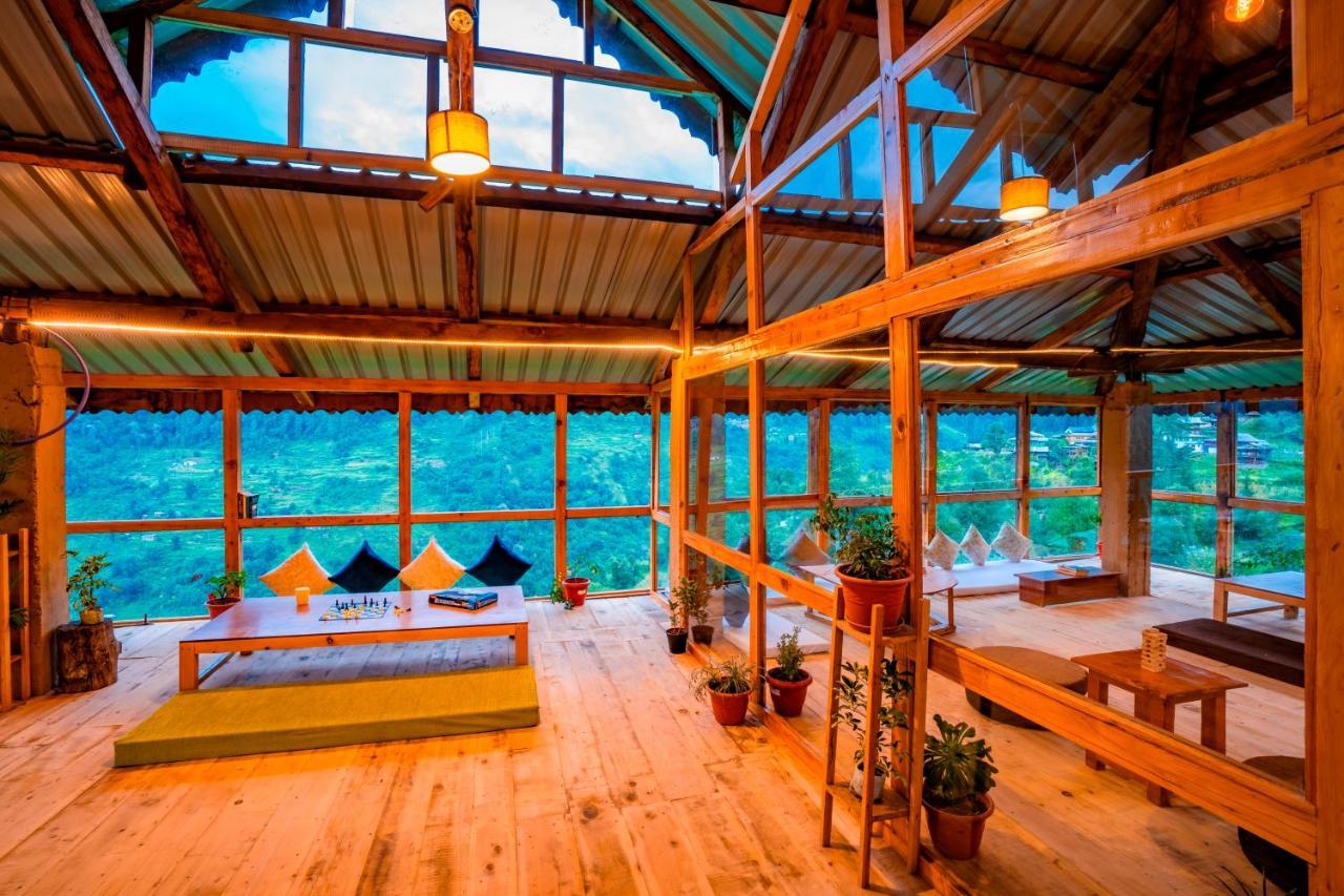 Zostel Shangarh, Kullu Sainj Bagian luar foto