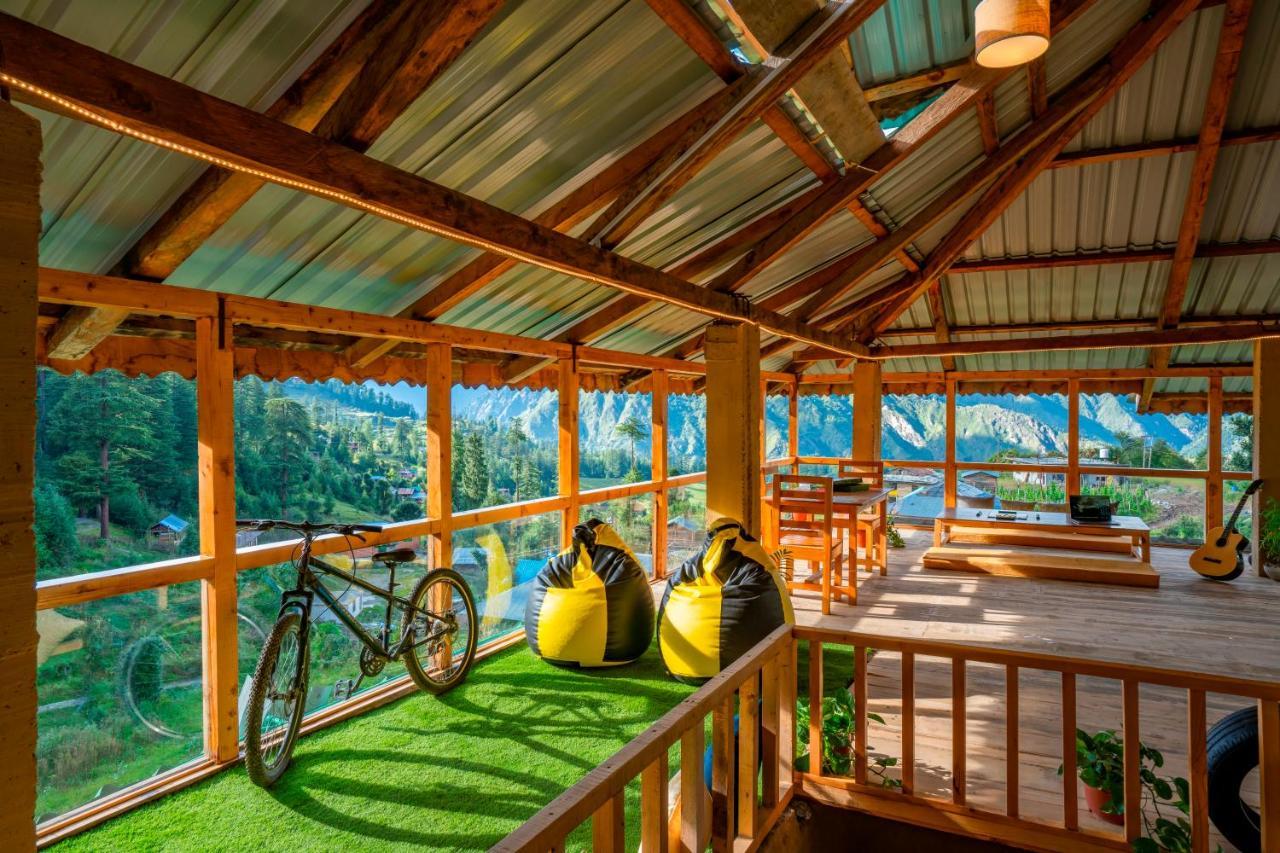 Zostel Shangarh, Kullu Sainj Bagian luar foto